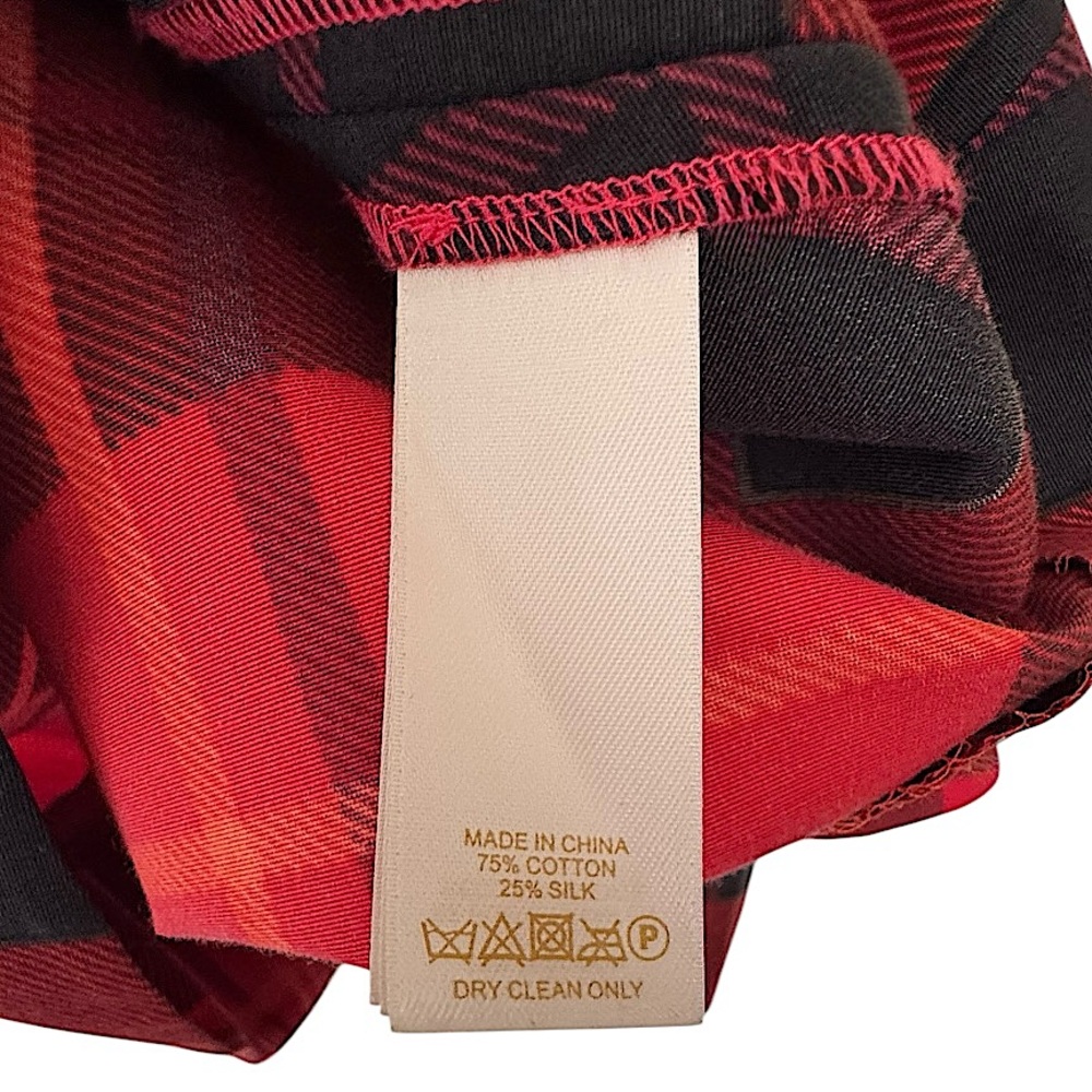 Kate Spade New York Woodland Festive Plaid Midi Skirt - Picture 5 of 5